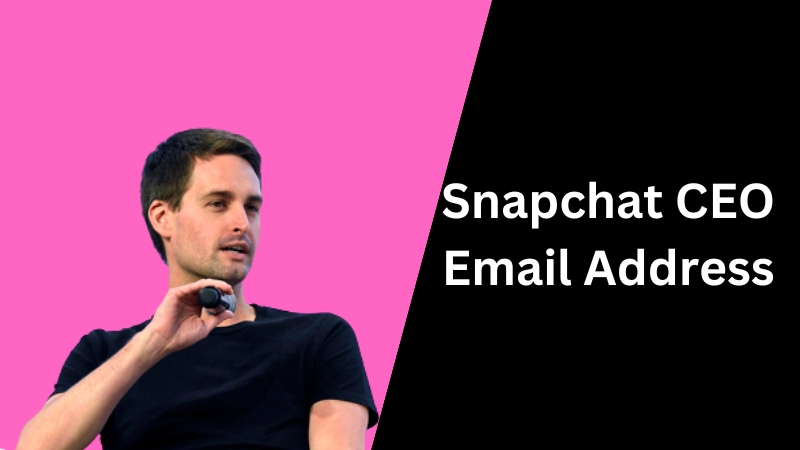 Snapchat ceo email address
