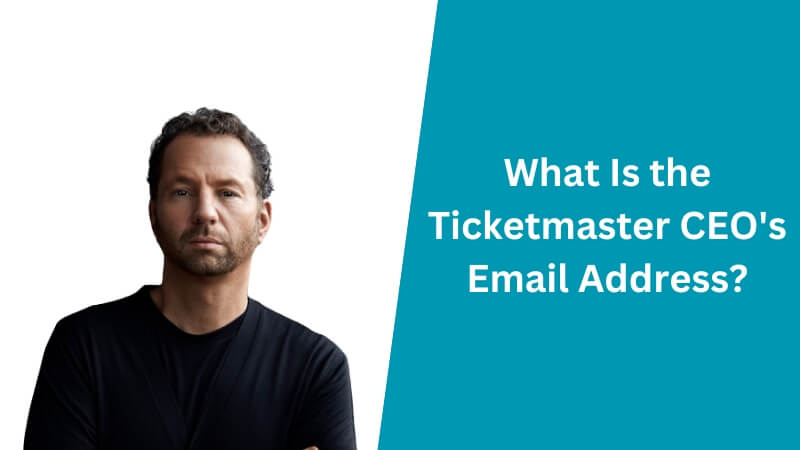 Ticketmaster CEO Email