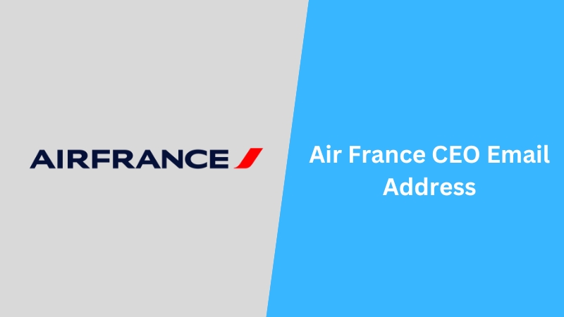 Air France CEO email address